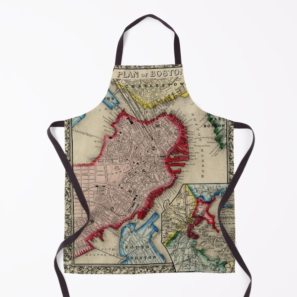 Item preview, Boston in 1860 designed and sold by 19th Century in Color.