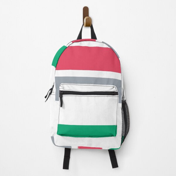 Item preview, Retro Striped Pattern Design - Italian Feel - Green Red Gray designed and sold by MoePark.