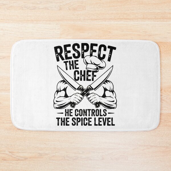 Item preview, Funny Chef T-Shirt – Respect the Chef, He Controls the Spice Level – Cool Cooking Shirt for Chefs and Food Lovers designed and sold by Glow Wind ⭐⭐⭐⭐⭐.