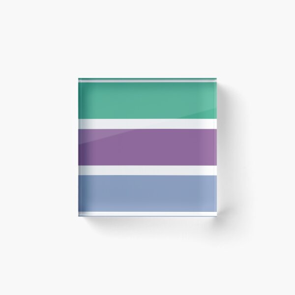 Item preview, Retro Striped Pattern Design - Green Purple Blue designed and sold by MoePark.