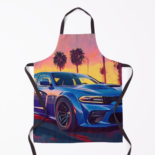Item preview, Blue Dodge Charger SRT – Pop Art Edition IX designed and sold by AutoPopStudio.