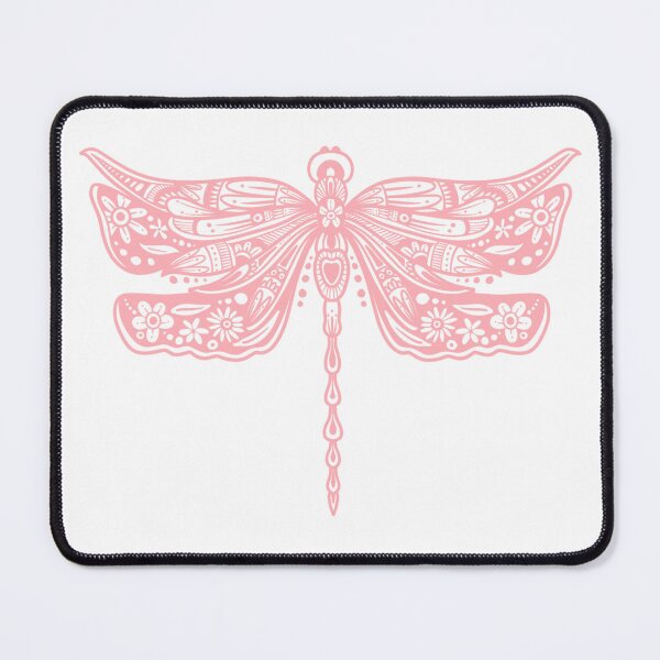 Item preview, Light Pink Floral Dragonfly Design designed and sold by Giulia  Palazzo.