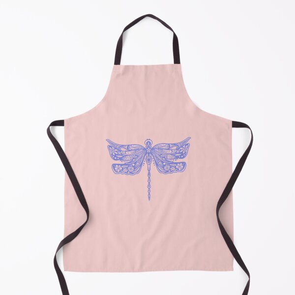 Item preview, Lavender Floral Dragonfly Design on Light Pink designed and sold by Giulia Palazzo.