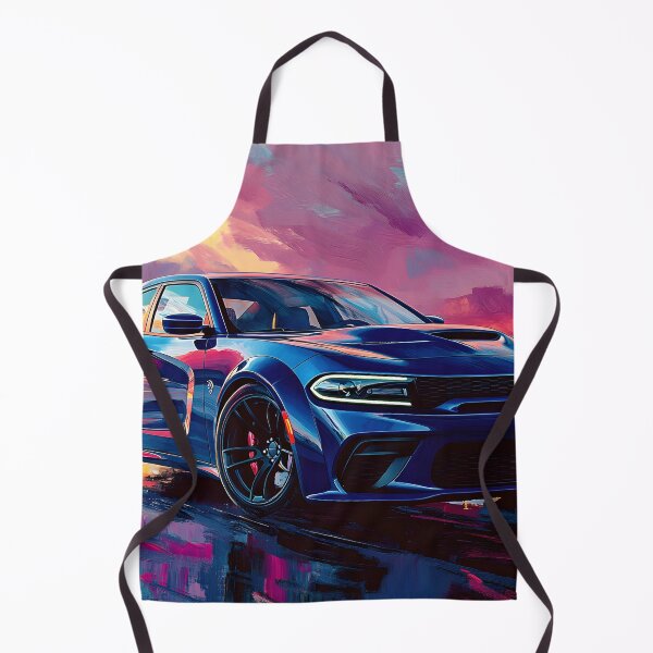 Item preview, Blue Dodge Charger SRT – Pop Art Edition X designed and sold by AutoPopStudio.