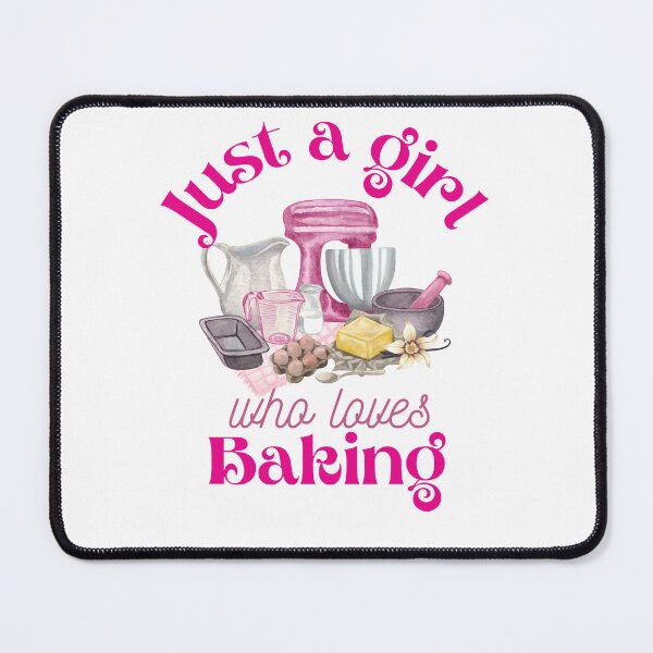 Item preview, Just a girl who loves baking designed and sold by Oreo2020 Creations.