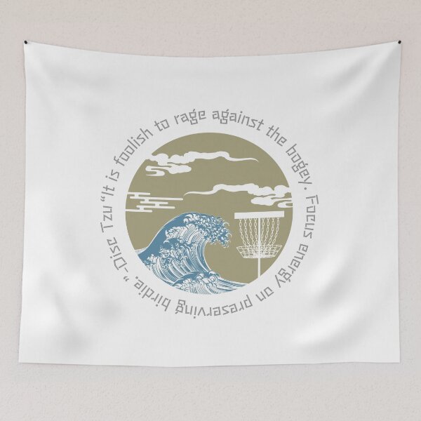 Item preview, Rage Against The Bogey Or Preserve Birdies The Way of Disc Tzu designed and sold by teenugs.