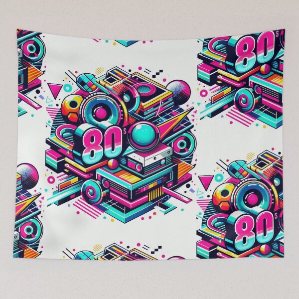 Item preview, 80's art designed and sold by Every Knee.