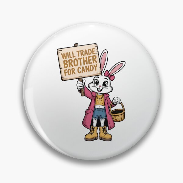 Item preview, Will Trade Brother For Candy: Funny Easter Bunny Design For Sibling Rivalry Fun designed and sold by elynne9.