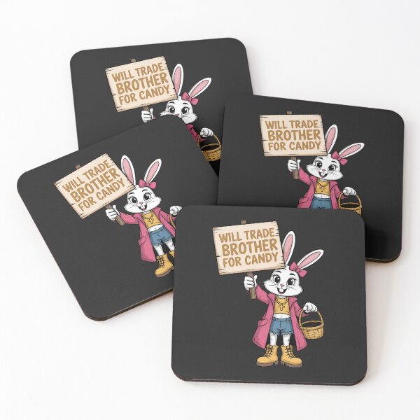 Item preview, Will Trade Brother For Candy: Funny Easter Bunny Design For Sibling Rivalry Fun designed and sold by elynne9.
