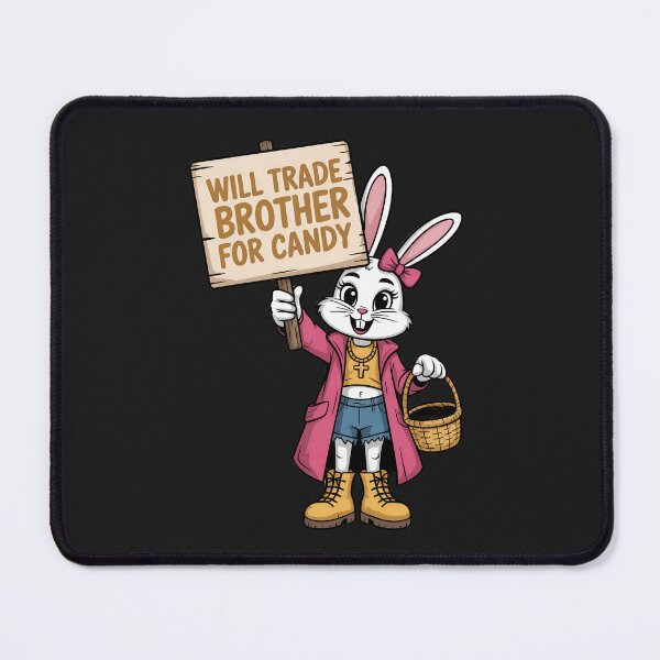 Item preview, Will Trade Brother For Candy: Funny Easter Bunny Design For Sibling Rivalry Fun designed and sold by elynne9.
