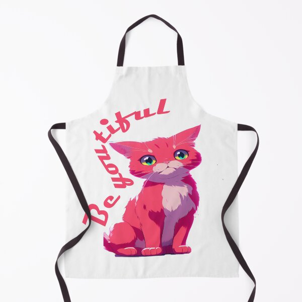 Item preview, Purr-fectly Be-YOU-tiful: The Charming Pink Cat designed and sold by HebHenderson.