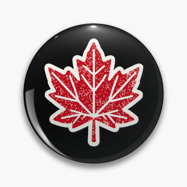 Item preview, Retro Canadian Maple Leaf designed and sold by PinUpPizzazz.