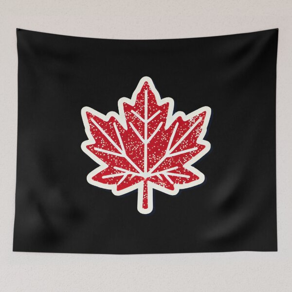 Item preview, Retro Canadian Maple Leaf designed and sold by PinUpPizzazz.