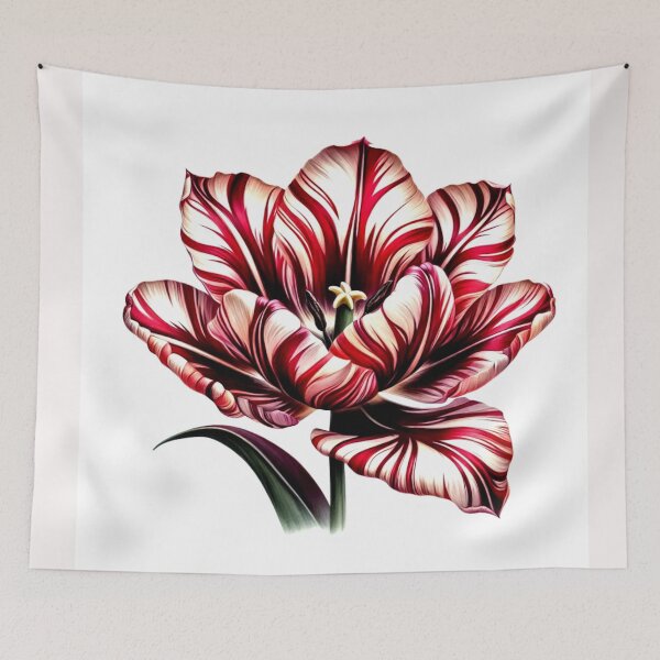 Item preview, Semper Augustus Tulip#1 designed and sold by Helios Be. Lavsh.