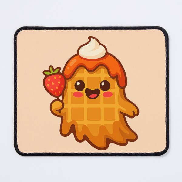 Item preview, Waffle Wraith – Syrup Spirit with a Strawberry Spell designed and sold by EmersionPrints.