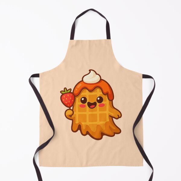 Item preview, Waffle Wraith – Syrup Spirit with a Strawberry Spell designed and sold by EmersionPrints.