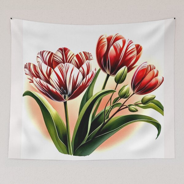 Item preview, Semper Augustus Tulip#2 designed and sold by Helios Be. Lavsh.
