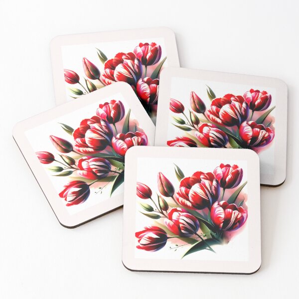 Item preview, Semper Augustus Tulip#4 designed and sold by Helios Be. Lavsh.