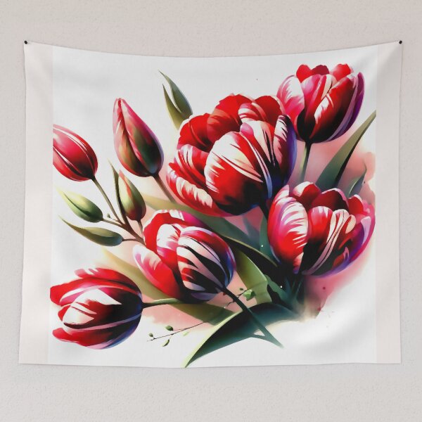 Item preview, Semper Augustus Tulip#4 designed and sold by Helios Be. Lavsh.
