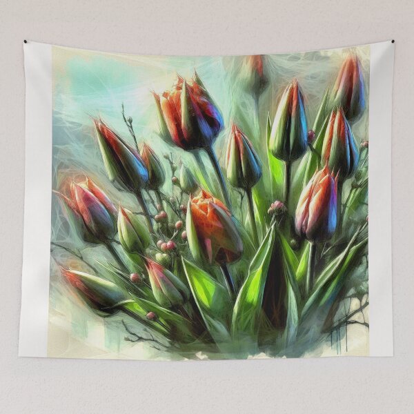 Item preview, Semper Augustus Tulip#5 designed and sold by Helios Be. Lavsh.