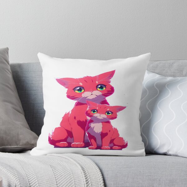 Item preview, Pretty in Purrs: The Pink Duo designed and sold by HebHenderson.