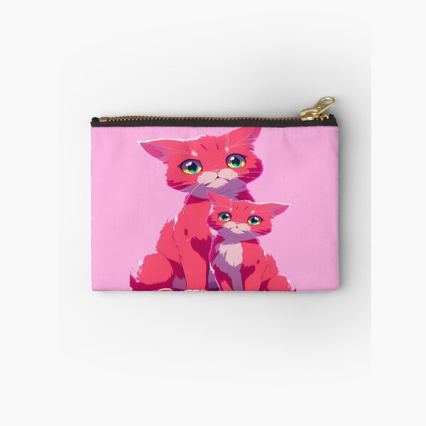 Item preview, Pretty in Purrs: The Pink Duo designed and sold by HebHenderson.