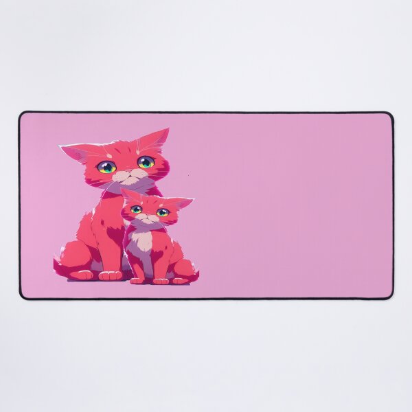 Item preview, Pretty in Purrs: The Pink Duo designed and sold by HebHenderson.