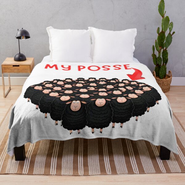 Item preview, My Posse – Proud Black Sheep Flock Together designed and sold by Fredster1966.