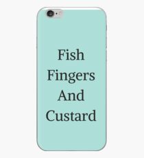 Fish Fingers And Custard iPhone Case