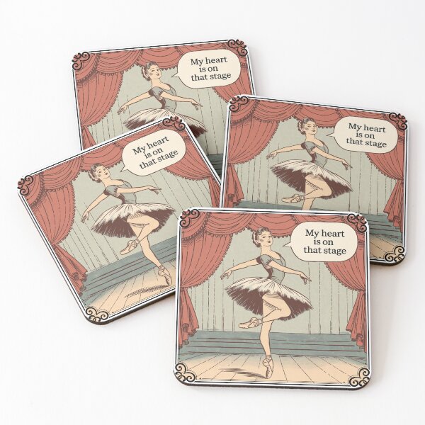 Item preview, My Heart Is On That Stage Dance Recital designed and sold by SillyDarkShop.