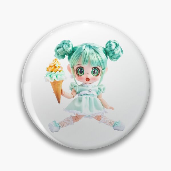 Item preview, Minty Ice Cream Doll designed and sold by lylange.