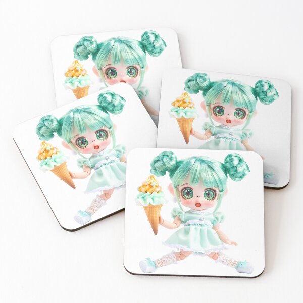 Item preview, Minty Ice Cream Doll designed and sold by lylange.
