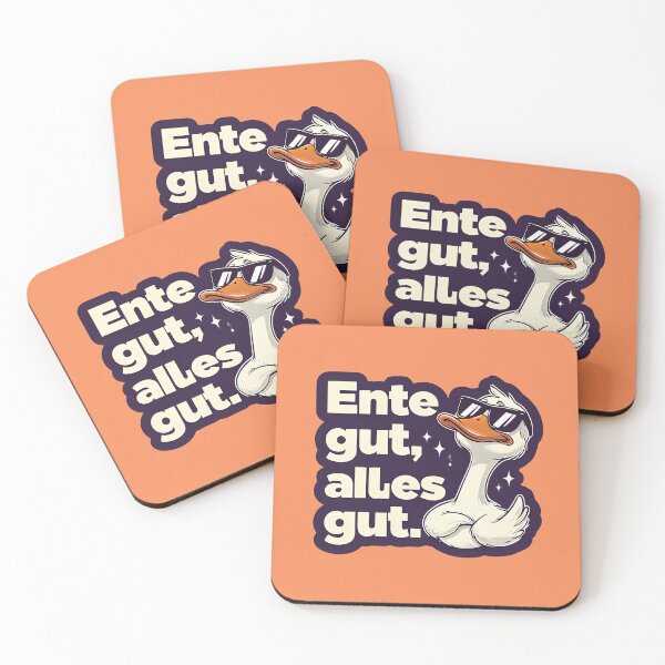 Item preview, Lustiger Sticker – “Ente gut, alles gut” designed and sold by Jeremnis.