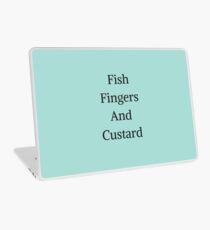 Fish Fingers And Custard Laptop Skin