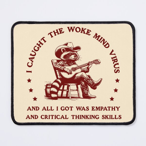 Item preview, Woke Mind Virus designed and sold by Professor Pillbug's Progressive Parlor.