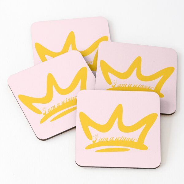 Item preview, I Am a Winner Crown – Motivational Quote Design designed and sold by LUV963.
