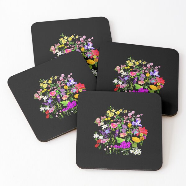 Item preview, Watercolor Flower spot flower bunch floral art florist designed and sold by Artstastic.
