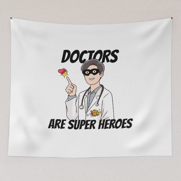 Item preview, Doctors Are Super Heroes designed and sold by DOPANDA ..