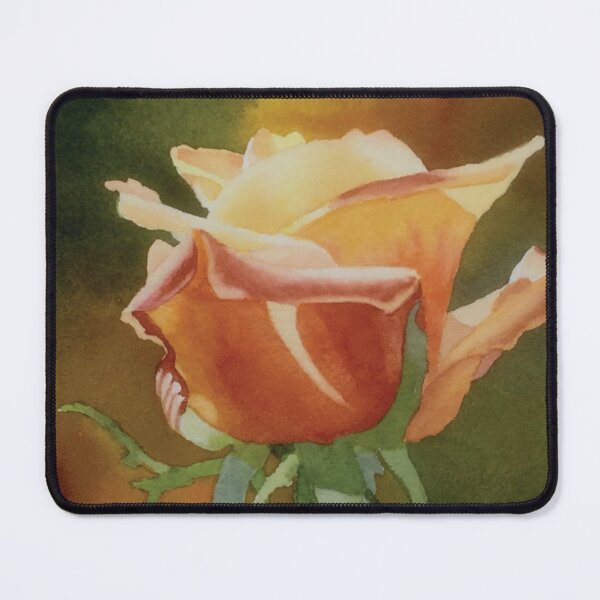 Item preview, One Perfect Watercolour Rose designed and sold by Raven Studio.