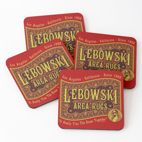Item preview, Lebowski Area Rug Dks (Universal © UCS LLC) designed and sold by Alema Art.