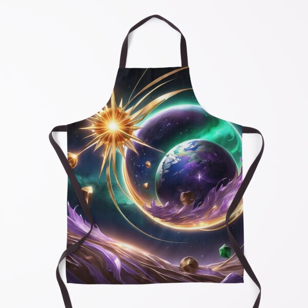 Item preview, Earth In A Circle Of Liquid Multi Colored Waves And Bight Object's designed and sold by Melantari Vizuns.