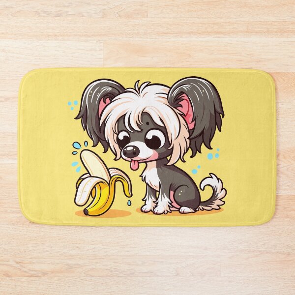 Item preview, Chinese Crested Dog Drooling for a Banana designed and sold by Ghost on Toast.