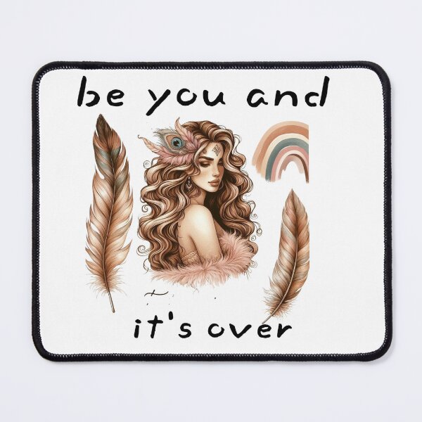 Item preview, Female empowerment in digital art: beauty, freedom, and authenticity in a boho-chic style designed and sold by JenniferCreaArte .