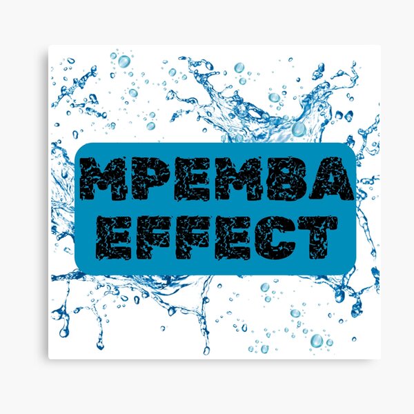 Item preview, Mpemba effect science facts designed and sold by DNikolStore.