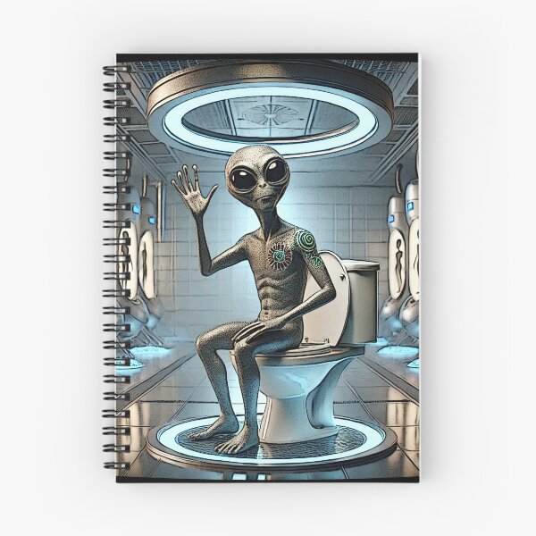 Item preview, sitting alien hello 2025 tileartwork designed and sold by tileartwork.