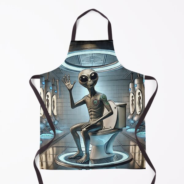 Item preview, sitting alien hello 2025 tileartwork designed and sold by tileartwork.