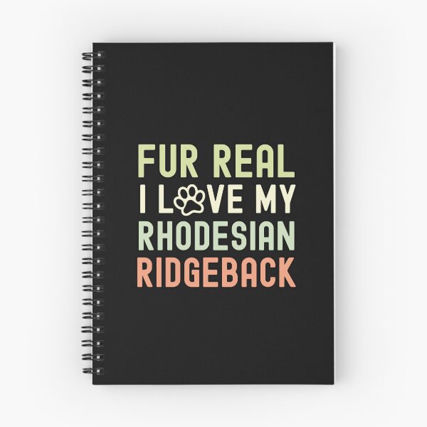 Item preview, Fur Real I Love My Rhodesian Ridgeback designed and sold by TheAnimalZ00.