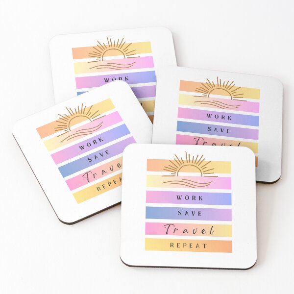 Item preview, The cycle of Life: Work, Save, Travel, Repeat. designed and sold by P31Traveler| Christina.