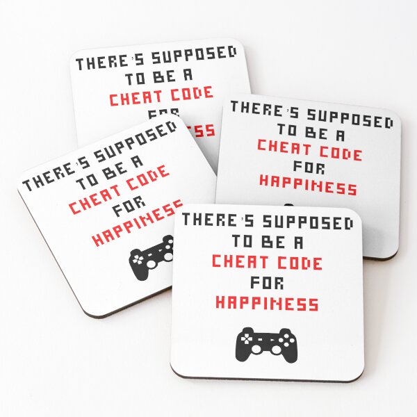 Item preview, There's Supposed to Be a Cheat Code for Happiness designed and sold by MegurineMariko.