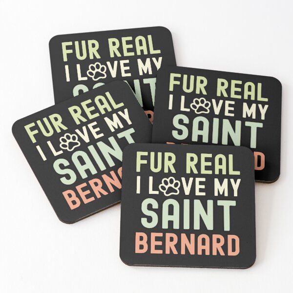 Item preview, Fur Real I Love My Saint Bernard designed and sold by TheAnimalZ00.